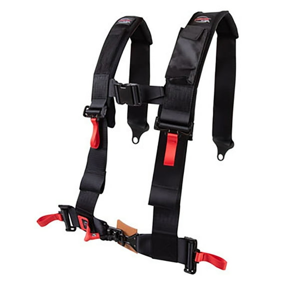 4 Point 3 inch H-Style Safety Harness Passenger Side Compatible With Arctic Cat WILDCAT XX 2020