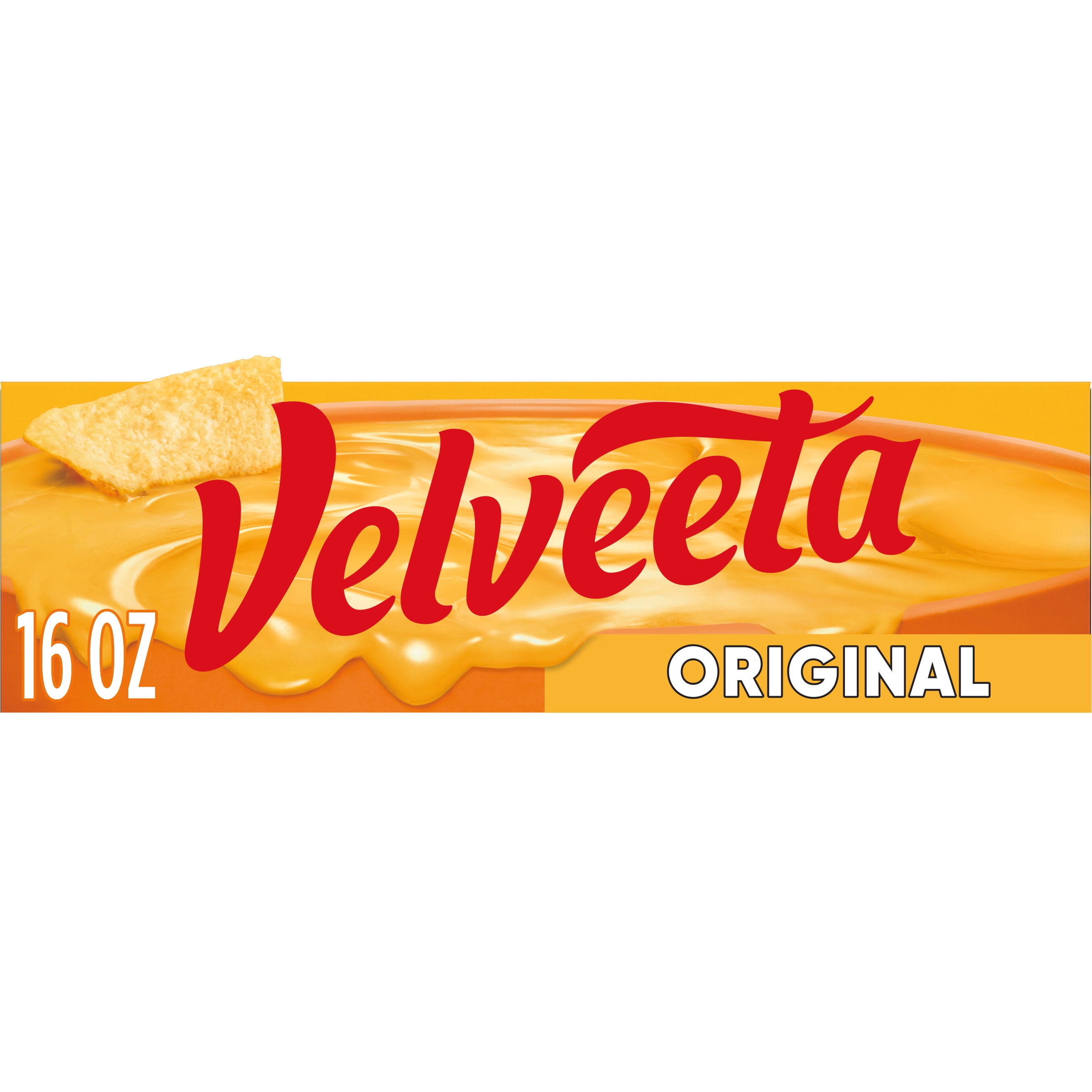 2400px x 2400px - Velveeta Original Melting Cheese Dip & Sauce, 16 oz Block - Walmart.com
