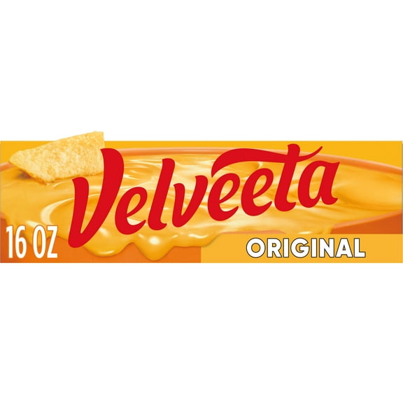 Velveeta Original Melting Cheese Dip & Sauce, 16 oz Block