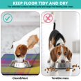 thumbnail image 3 of Dog Food Mat 16x24 Inch with Vintage Checkered Print, Durable Absorbent Waterproof Pet Feeding Mat, Non-Slip, Quick Dry, Easy Clean Featuring Rustic Plaid and Retro Patterns, 3 of 6