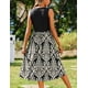 thumbnail image 5 of Vestido de verano Zeagoo 2025 sin mangas sin mangas Floral Beach, 5 of 7