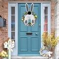 thumbnail image 2 of JHEHF Easter BunnyButt and Ears Wreath Kit DIY Cute Rabbit Ear Wreath Attachment for Farmhouse Spring Festivals Outdoor Hanging Welcome Sign Garland Decorative Craft Supplies, 2 of 6