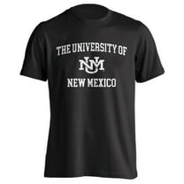 University of New Mexico Lobos UNM Distressed Retro Short Sleeve T-Shirt