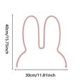 thumbnail image 4 of Feltree Large USB-Powered LED Rabbit Night Light for Nursery Decor, Wall-Mountable Bedside Lamp with Energy-Saving Technology, Child-Friendly Sleep Companion, 4 of 8