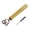 Golden, variant on Modern Round Grip Key Owner Produced Of Unscented Recycled Substance For Carry