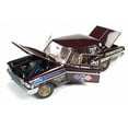 thumbnail image 6 of 1964 Ford Thunderbolt, Hurst Edition Phil Bonner, Maroon - Auto World ERTL AW219 - 1/18 scale Diecast Model Toy Car, 6 of 8
