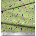thumbnail image 3 of Soimoi Rayon Fabric Flower Watercolor Print Fabric by Yard 42 Inch Wide, 3 of 3