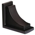 thumbnail image 2 of Mayne Nantucket Traditional Plastic Decorative Bracket in Espresso (Set of 2), 2 of 5