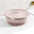 thumbnail image 2 of WRKEKC Clearance Round Collapsible Plastic Wash Basin - Multipurpose Camping/Kitchen Tub (30x30x11cm), 2 of 8