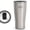 Matte Stainless Steel, variant on THERMOS ICON SERIES Stainless Steel Cold Tumbler with Slide Lock, 24 Ounce, Granite
