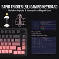 thumbnail image 4 of Teclado MechLands AJAZZ AK820 MAX HE Rapid Trigger Rosa, 4 of 7