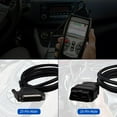 thumbnail image 4 of OBD2 OBDII Cable Compatible with Zurich ZR11 ZR13 ZR15 Scan Tool Code Reader Scanner(Code Reader Scan Tool Part # 63807, 63806 and 56218)-Cable Total Length 5-FT, 4 of 8
