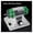 Green, variant on Electric Bench Polishing Grinding Machine Gem Jewelry Rock Grinder Desktop Lathe Polisher Adjustable Speed 0-10000RPM 750W