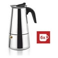 thumbnail image 7 of Italian Coffee Pot Haeger Moka Stainless steel 18/10, 7 of 7