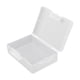 thumbnail image 5 of Jewelry Storage Box Mini Transparent Plastic Case Container Square Rectangle Packaging Box For Jewellry Beads Small Items, 5 of 11