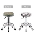 thumbnail image 3 of Bird Round Bar Stool Seat Covers, Elastic Round Chair Cover Stool Seat Slipcover Bar Stool Cushions Round Pad for 12-14 inch, 3 of 5