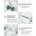 thumbnail image 5 of SANMIO Toddler Baby Boy Clothes Suit Gentleman Wedding Outfits, Formal Dress Shirt with Bowtie + Suspender Pants 1-5 Years, 5 of 6