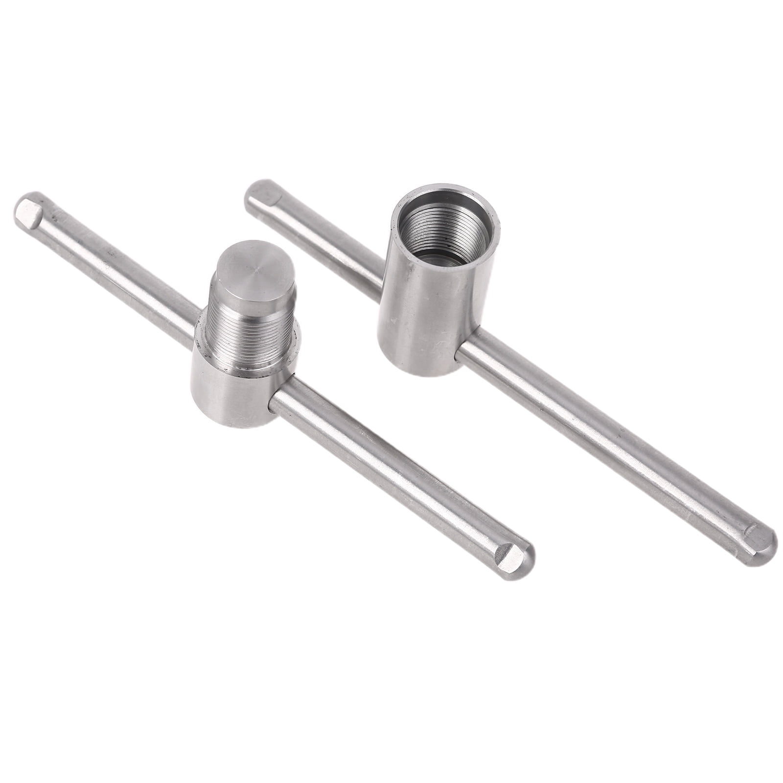 JNANEEI Stainless Steel Cue Tip Press Tool Shaper for 14mm Pool Snooker