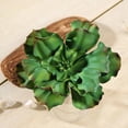 thumbnail image 3 of BalsaCircle 3 Green Assorted 6" Artificial Faux Succulent Picks Echeveria Rosettes Stems, 3 of 6