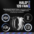 thumbnail image 3 of Ventilador Cooler Master MASTERFAN MF120 Halo ARGB, 3 of 13
