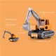 thumbnail image 4 of Aleación Diecast Car Model Construction Vehicle Engineering Car Set Maquinaria Vehículo Niños Juguetes 4Pcs Moyic FN002202-00, 4 of 6