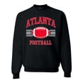 thumbnail image 2 of Football Sweatshirts for Men 2025 Long Sleeve Crewneck City Team Rugby Graphic Sweatshirt Pullover Tops, 2 of 4