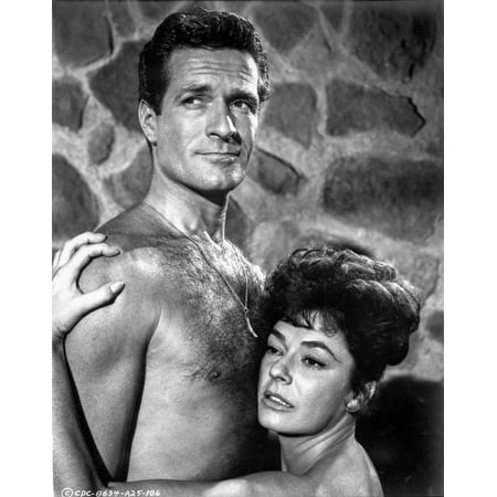 Love Has Many Faces Woman hugging Man in Topless with Hairy Hair Photo