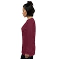 thumbnail image 3 of Gotta Start Somewhere Men’s Long Sleeve Shirt (Maroon, 2XL), 3 of 4