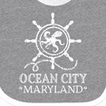 thumbnail image 4 of Inktastic Ocean City Maryland Vacation Boys or Girls Baby Bib, 4 of 4