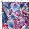 thumbnail image 2 of Soimoi Rayon Fabric Rose Watercolor Print Fabric by the Yard 42 Inch Wide, 2 of 6