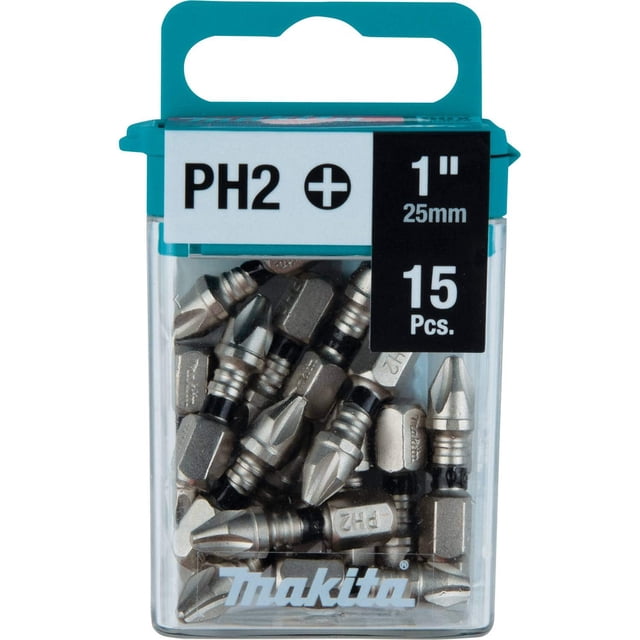 Broca de inserción Makita E-00664 Impact XPS™ #2 Phillips 1, 15/pack