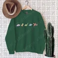 thumbnail image 3 of Sudadera con estampado de dinosaurio, jerséis casuales de cuello redondo y manga larga para otoño e invierno, sudaderas de gran tamaño para mujer, 3 of 5