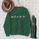 thumbnail image 3 of Sudadera con estampado de dinosaurio, jerséis casuales de cuello redondo y manga larga para otoño e invierno, sudaderas de gran tamaño para mujer, 3 of 5
