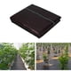 thumbnail image 5 of Tela de paisaje de barrera de malezas negras para jardín, invernadero, camas de flores 1.5x5 metros, 5 of 8