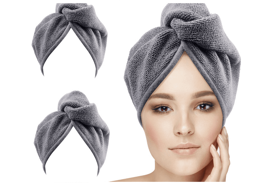 Microfiber Hair Towel Turban 10”x26” Super Absorbent Quick Dry for All Types of Microfiber Hair Towel Turban 10”x26” Super Absorbent Quick Dry for All Types of