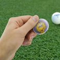 thumbnail image 2 of Sesame Street Vintage Big Bird Golfing Premium Metal Golf Ball Marker, 2 of 4