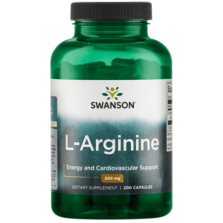 Swanson L-Arginine 500 mg 200 Caps