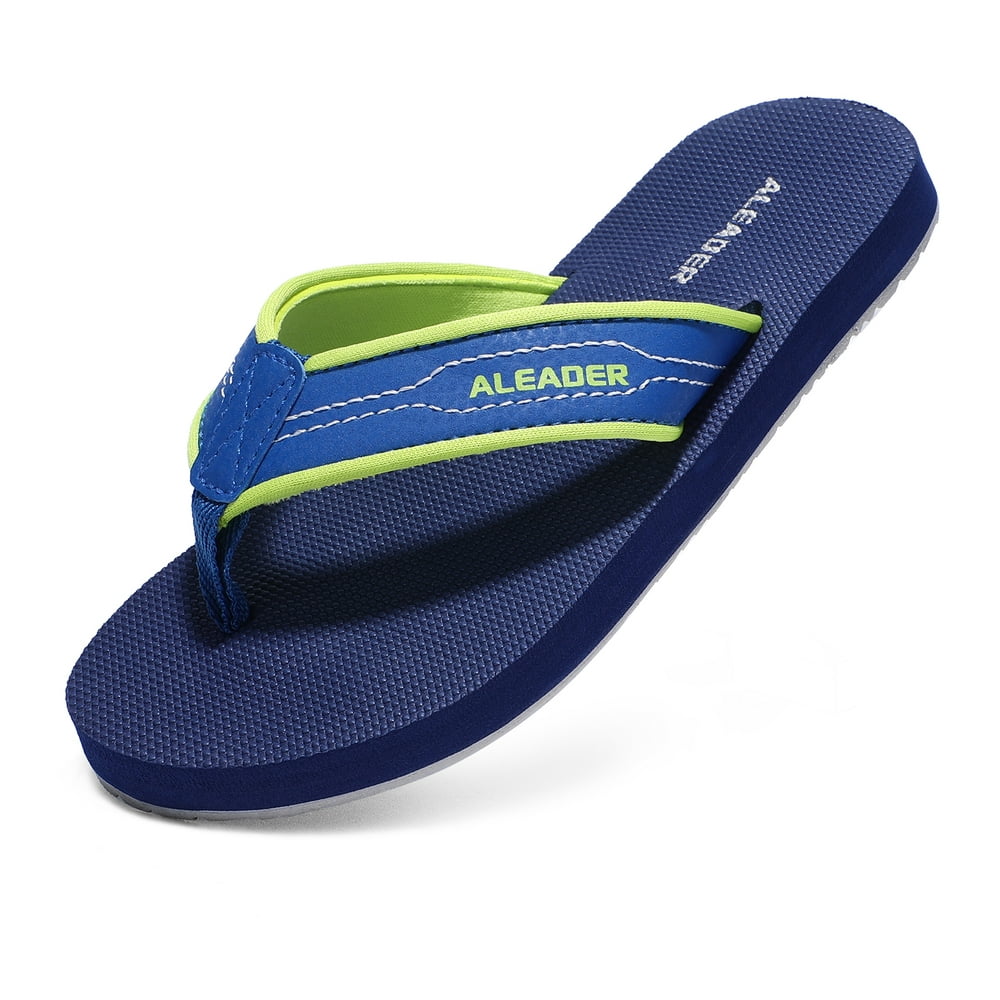 Aleader - Aleader Boys Sandals Summer Swim Pool Kids Flip Flops Youth ...