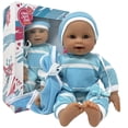 thumbnail image 1 of The New York Doll Collection 11 inch Soft Body Baby Doll in Gift Box - 11" Baby Doll Toy for Kids, Boys, Girls and Toddlers - Baby Doll Pacifier Accessory Included, 1 of 5