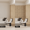 thumbnail image 3 of 4 Packs Acoustic Wall Panels - Self-Adhesive 3D Wood Slat Wall Panel- Peel and Stick Sound Absorbing Panels for Noise Reducing - Feature Wall Decor for Home & Office, 3 of 9