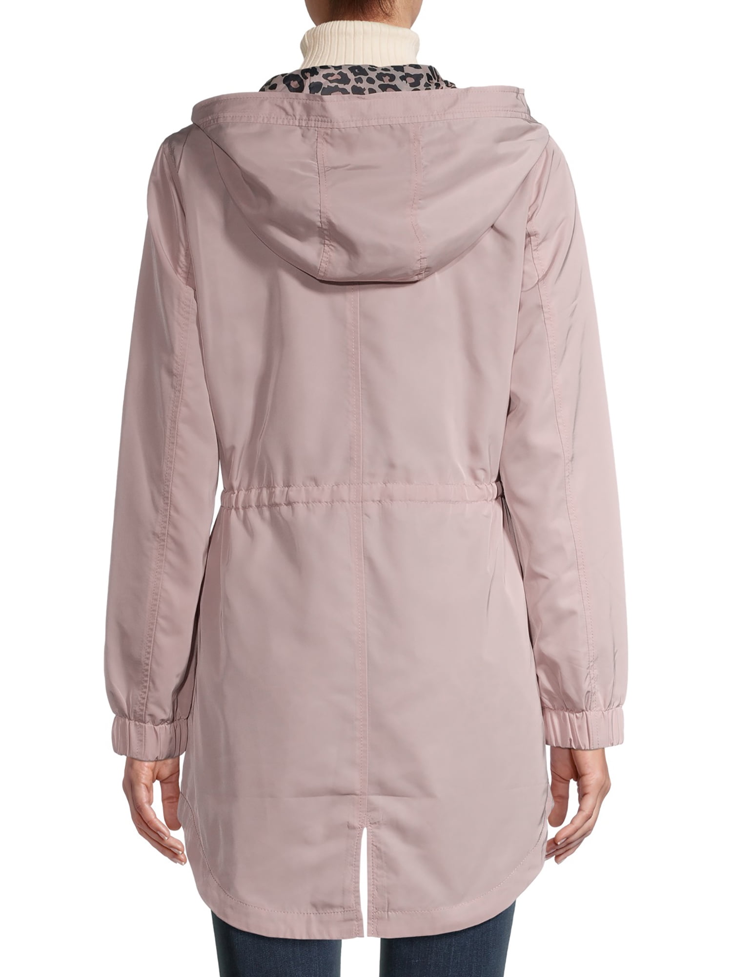 Time and tru hot sale rain jacket walmart