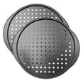 thumbnail image 4 of AURARMLET 2Pcs Wear Resistant Carbon Steel Pizza Pan Non Stick Baking Tray for Kitchen and Bakery, 4 of 7