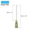 thumbnail image 2 of Agujas de dispensación de 14Ga, 52PCS de 1.5 pulgadas, jeringas de aguja de punta roma con bloqueo Luer para rellenar tintas líquidas, adhesivos, aceites, verde oscuro, 2 of 7