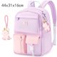 thumbnail image 1 of Mochila escolar superligera para niñas, protección de la columna vertebral y reducción de carga, gran capacidad para estudiantes, 2022 qym unisex, 1 of 2