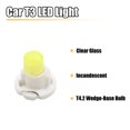 thumbnail image 2 of Unique Bargains 5pcs 12V White T4.2 Car Wedge LED Dash Gauge Instrument Panel Light Interior, 2 of 4