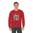 thumbnail image 2 of Christmas Sweater Unisex Heavy Crewneck Sweatshirt, 2 of 4