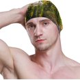 thumbnail image 3 of FYBTO Casquette de Natation Cheval Blanc Debout en Automne Forêt Unisexe Adulte FYBTO Polyester, 3 of 4