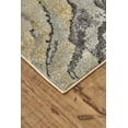 thumbnail image 3 of Milania Watercolor Effect Rug, Gargoyle Gray/PaleYellow, 5ft x 8ft Area Rug, 3 of 7