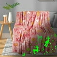 thumbnail image 4 of Luminous Flannel Blanket for Children, Cozy Glow-in-the-Dark Throw, 4 of 6