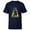 Navy, variant on Star Wars The Mandalorian Season 3 Triangle Grogu Disney+ - Short Sleeve T-Shirt for Kids - Customized-White
